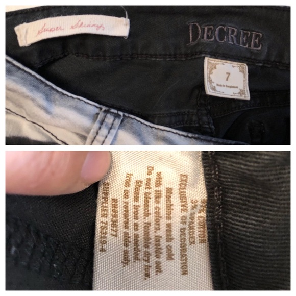 👖Decree Super Skinny Size 7 Jeans - Picture 4 of 5